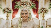 Model Baju Gamis Brokat untuk Akad Nikah. Foto: Gemini