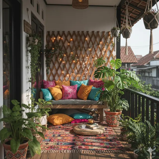 Ide Balkon Mungil untuk Rumah Tanpa Halaman