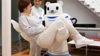 Robot berwujud beruang kutub bernama Robear diciptakan untuk mengasuh lansia