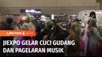 Selain berwisata, libur nataru dan libur sekolah biasanya juga dijadikan ajang untuk berbelanja. JIExpo Kemayoran, Jakarta Pusat, menggelar cuci gudang berbagai produk UMKM. Selain berbelanja, pengunjung juga bisa menonton pagelaran musik dari berbag...