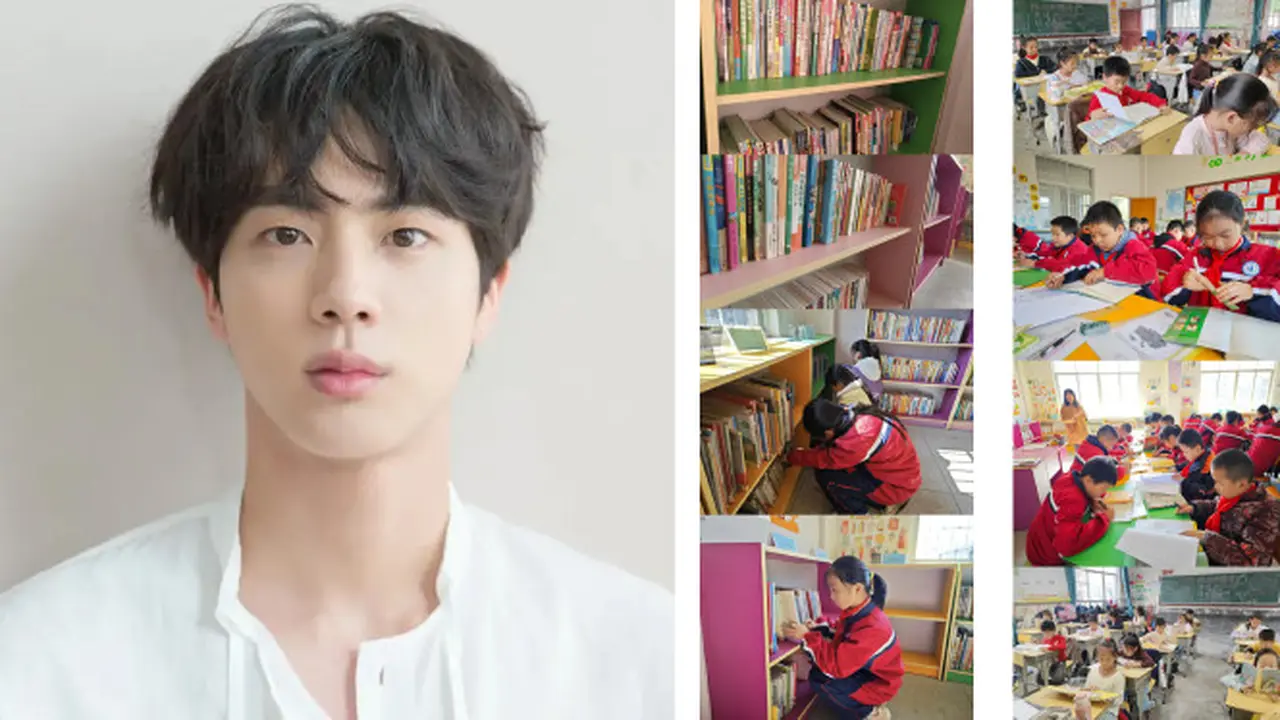 Jin BTS Ulang Tahun ke-30 pada 4 Desember 2023. Jelang Hari Ulang Tahun Sang Idola, Fans Jin BTS di Tiongkok Donasikan 2.000 Buku untuk Murid di Pedesaan (twitter.com/ArmyJin_J1)