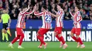 Tim tamu sempat mengendalikan permainan dan unggul lewat gol Alex Baena di menit ke-19. (AFP/Lluis Gene)