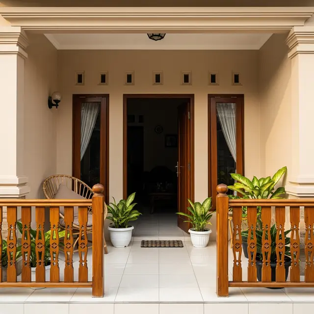 9 Warna Cat Teras Sesuai Konsep Rumah, Inspirasi Tampilan Elegan dan Modern