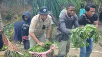 Satgas Binmas Noken Minta Warga Dogiyai Papua Manfaatkan Lahan Bercocok Tanam
