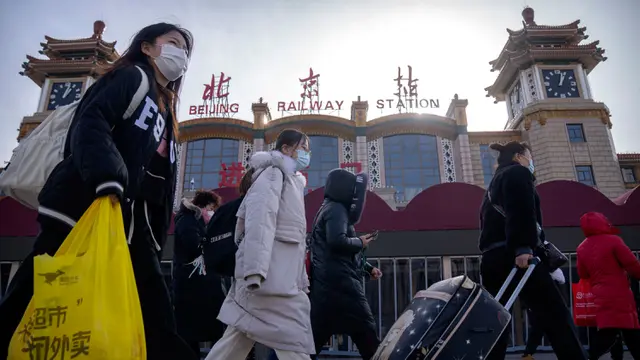 Jutaan Warga China Diperkirakan Bakal Mudik Imlek Tahun Ini