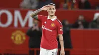 Gelandang Manchester United Antony. (Oli SCARFF / AFP)
