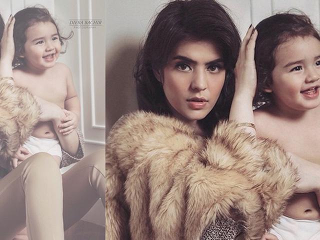 Lucunya Anak Carissa Puteri Bergaya Ala Pangeran Arab Showbiz Liputan6 Com