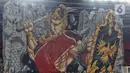 Sebelumnya, pendukung skuad Garuda membentangkan koreografi yang megah dan menggetarkan Stadion Utama Gelora Bung Karno, Jakarta. (Liputan6.com/Angga Yuniar)