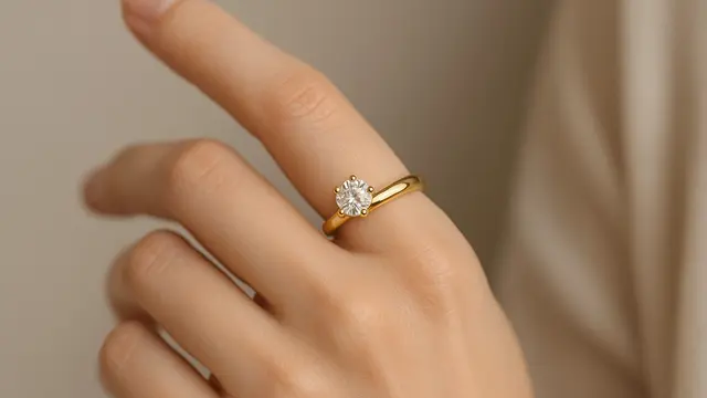 Model Cincin Emas untuk Jari Telunjuk/Ilustrasi gambar oleh AI