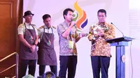 Badan Penyuluhan dan Pengembangan Sumber Daya Manusia Pertanian (BPPSDMP) melaunching program pengembangan kewirausahaan dan ketenagakerjaan pemuda untuk sektor pertanian. (Foto: Kementan)