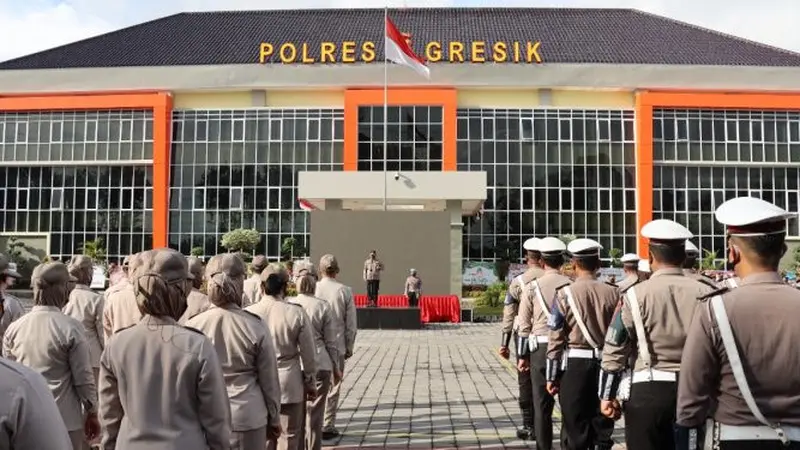 Mapolres Gresik. (Istimewa)