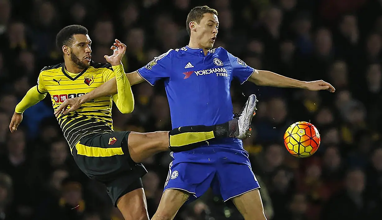 Manchester United mengeluarkan dana 50 juta euro untuk memboyong Nemanja Matic ke Old Trafford. (Reuters/John Sibley)