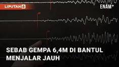 Wilayah Bantul, Yogyakarta diterpa gempa 6,4 magnitudo pada Jumat (30/06/2023)