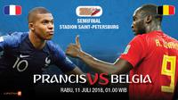 Prancis vs Belgia (Abdillah/Liputan6.com)
