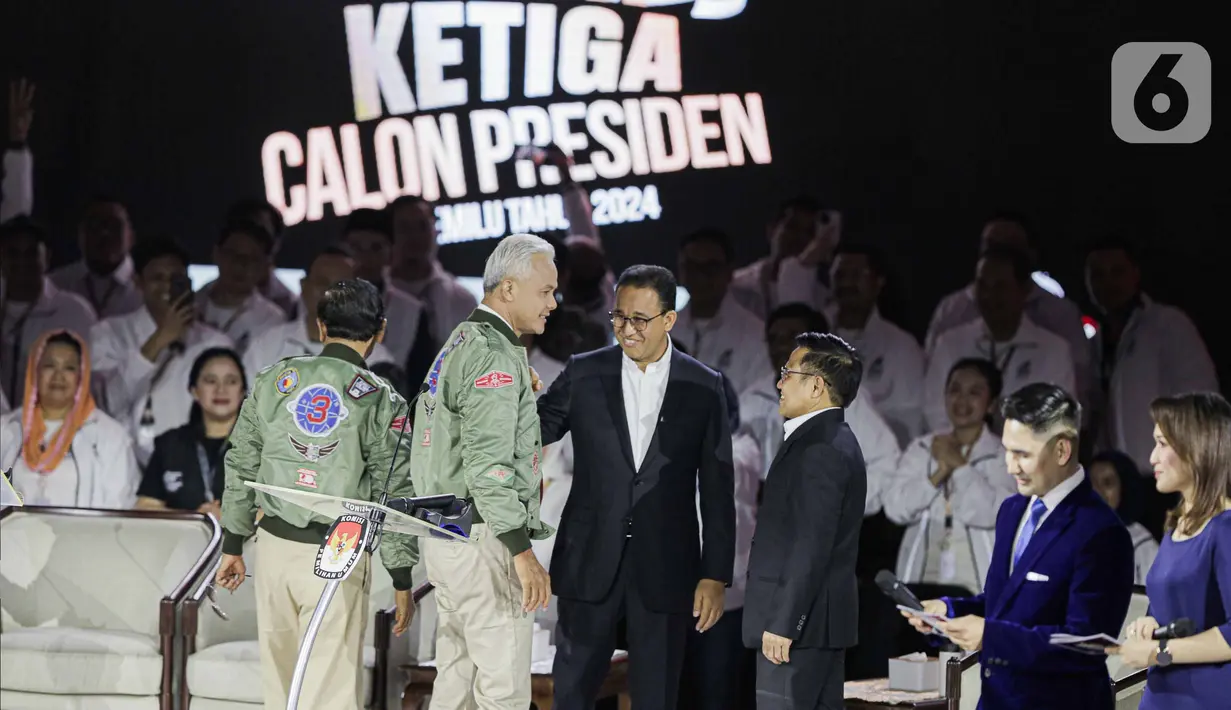 Debat berlangsung di Istora Gelora Bung Karno Jakarta. (Liputan6.com/Faizal Fanani)