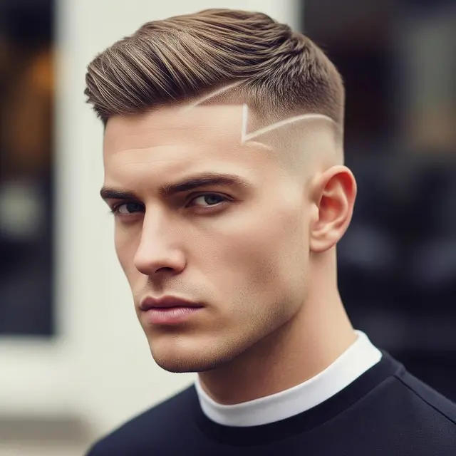Model Rambut Pria Pendek Cepak (Image by Gemini AI)