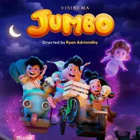Lebaran 2025 di bioskop sangat festive. Keragaman lima film Indonesia amat terasa. Film animasi Jumbo, salah satu kontestan yang layak diperhitungkan. (Foto: Dok. Visinema Animation)