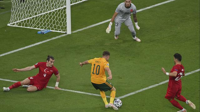 Foto Piala Eropa: Walau Gagal Pinalti, Bale Tetap Menjadi Aktor Kemenangan Wales Ketika Melawan Turki pada Grup A Euro 2020