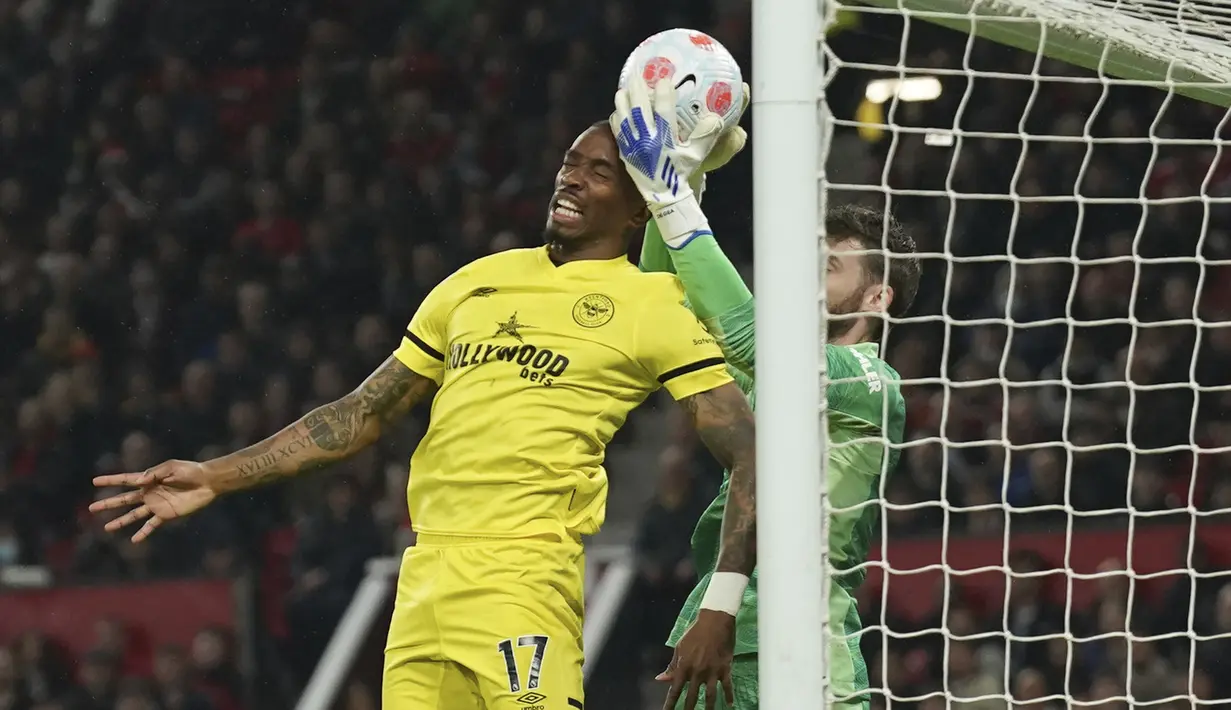 <p>Sementara Brentford beberapa kali sempat mengancam pertahanan MU tapi David De Gea tampil impresif hingga membuat gawang Setan Merah aman. (AP/Jon Super)</p>
<p> </p>