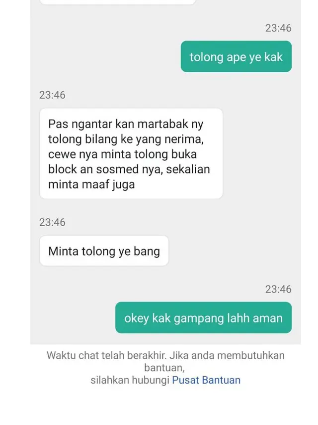 8 Chat Driver Ojol dan Pelanggan Ini Bak Teman Dekat, Akrab Banget