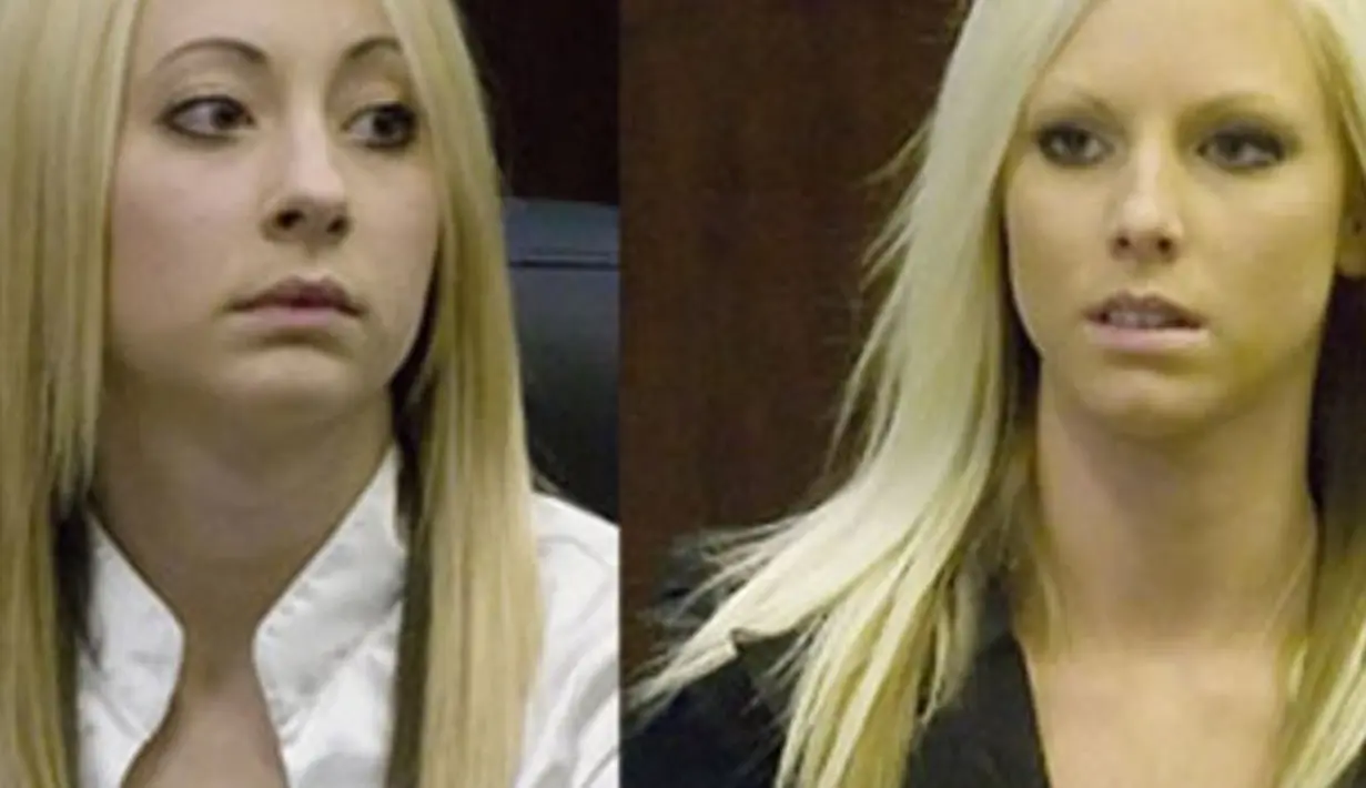Dua sahabat, Heather Johnston dan Ashley Miller dijuluki Bandit Barbie. Mereka  berasal dari Kota Achworth, Georgia, Amerika. Mereka bisa dibilang duet perampok paling cantik (Istimewa)