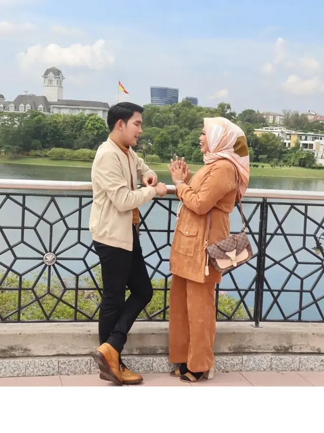 5 Potret Elly Sugigi Syuting Video Klip di Malaysia Bareng Aditya Gumelar, Mesra Abis