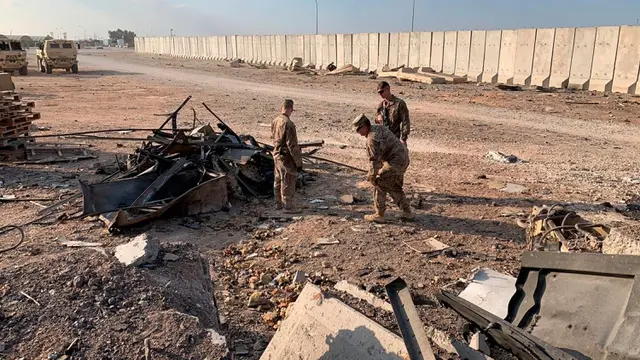 Kondisi Pangkalan Militer AS Usai Dihujani Rudal Iran