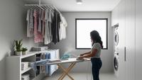 9 Model Ruang Cuci dengan Jemuran Gantung Minimalis, Solusi Efisien untuk Hunian Modern