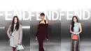 Show Fendi di Paris Fashion Week dihadiri sederet bintang dengan gaya khas Parisian. Mulai dari Song Hye Kyo, Zendaya, hingga Mina TWICE [Fendi]