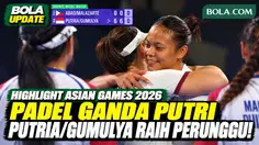 Highlight Padel Putri Indonesia Raih Perunggu, Novela Putria/Beatrice Gumulya Menang 2-0