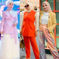 Mulai dari Lesti Kejora hingga Irish Bella, berikut potret mereka dengan mix and match blazer hijab yang bisa jadi inspirasi.