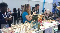 Suasana di beberapa booth di Google I/O 2017. Liputan6,com/ Jeko Iqbal Reza