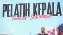 Pelatih kepala baru Timnas Indonesia, Patrick Kluivert saat acara konferensi pers mengenai perkenalan pelatih baru Timnas Indonesia di Hotel Mulia, Senayan, Jakarta, Minggu (12/01/2025). (Bola.com/Bagaskara Lazuardi)