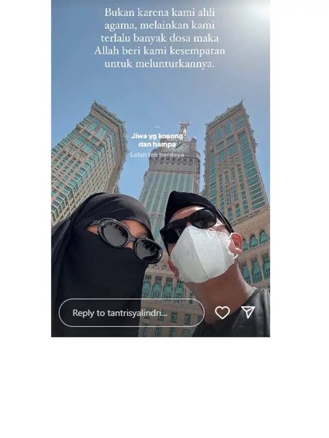 8 Momen Tantri Kotak dan Arda NAFF Jalani Haji Furoda, Sempat Nangis Tak Percaya