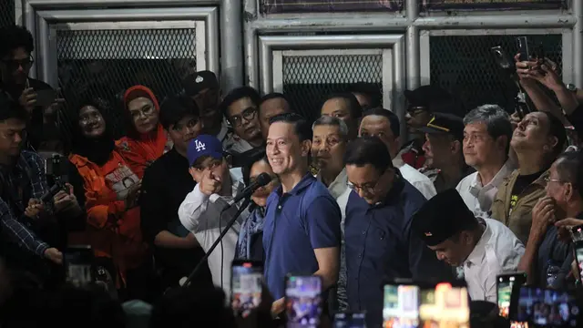 Tom Lembong Bebas dari Penjara Cipinang