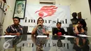 Imparsial memberikan keterangan seputar 12 tahun kasus Munir di Jakarta, Selasa (6/9). Imparsial mendesak Presiden Jokowi segera menindaklanjuti hasil temuan penyelidikan TPF kasus Munir. (Liputan6.com/Helmi Fithriansyah)