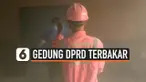 dprd terbakar