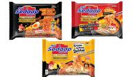 Tiga varian Mie Sedaap Selection cita rasa Korea. (Sumber: Mie Sedaap)