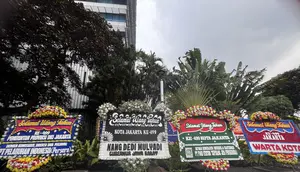 Respons Pemprov DKI soal Karangan Bunga Hitam Putih Dedi Mulyadi