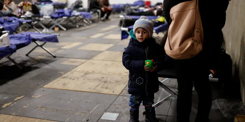 Lebih dari 2,5 juta orang telah meninggalkan Ukraina