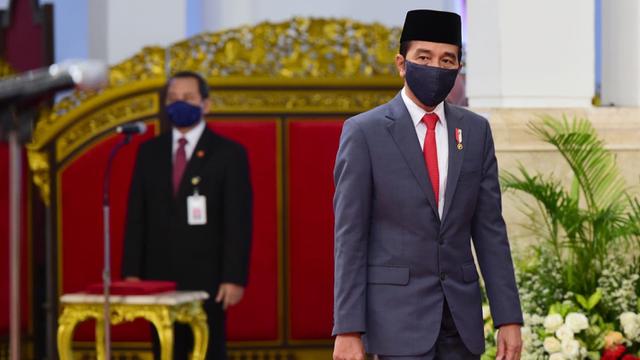 Presiden Jokowi Lantik Riza Patria Jadi Wakil Gubernur DKI Jakarta