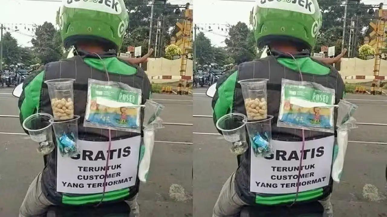 Kumpulan Potret Kerasnya Perjuangan Driver Ojol Memenuhi Permintaan Konsumen (ist)