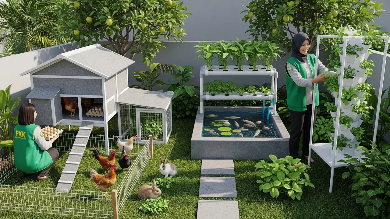 Ide Ternak untuk Ibu-ibu PKK yang Tidak Ribet/Gemini AI
