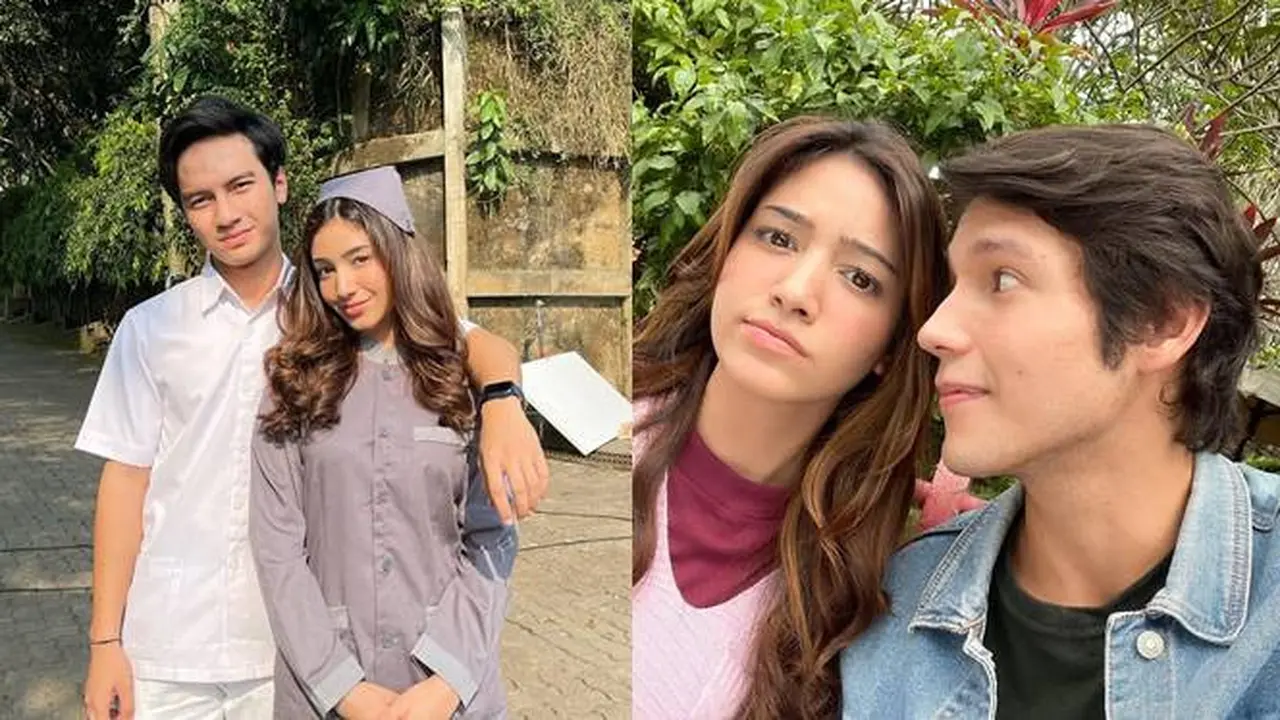 Main Sinetron Baru, Ini 7 Potret Dannia Salsabilla Bersama Para Pemain Garis Cinta
