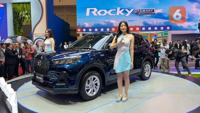 Booth Daihatsu di GIIAS 2025. (Liputan6.com/Septian Pamungkas)
