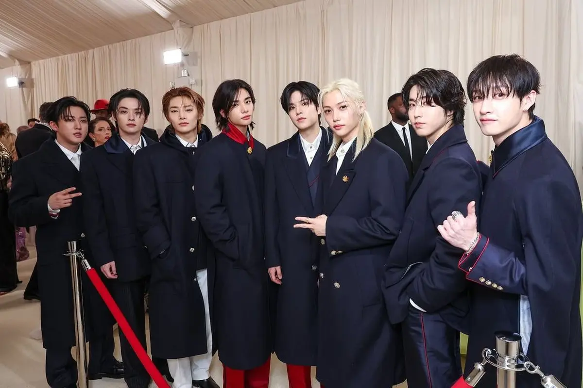 Stray Kids di Met Gala 2024. [Foto: Instagram.themetgalaofficial]