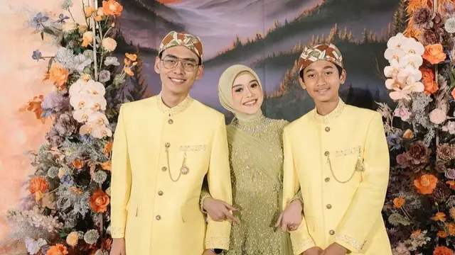 Potret 6 Artis Didampingi Saudaranya saat Menikah, Penuh Kebahagiaan