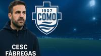Cesc Fabregas dan Como. (Grafis: Hendry Wibowo)