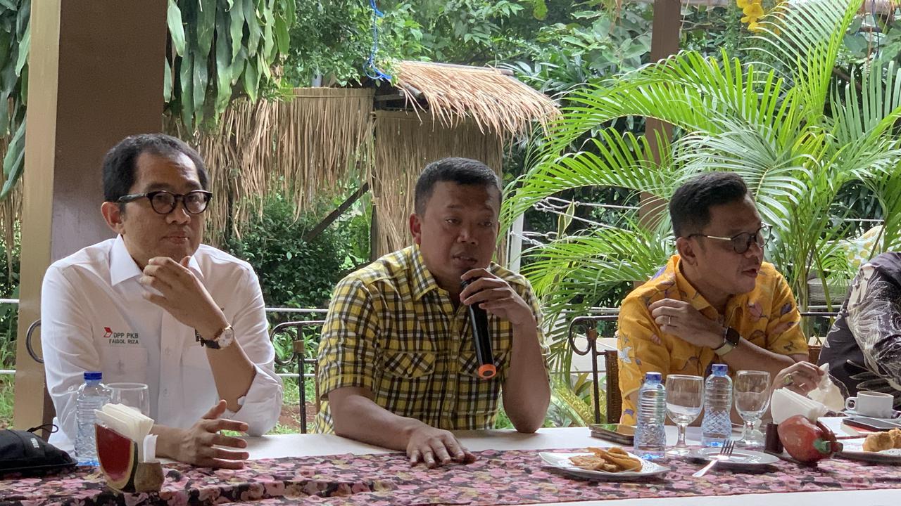 Sejumlah petinggi Partai Golkar dan PKB kembali menggelar pertemuan untuk membahas pembentukan koalisi besar, pada Selasa (10/5/2023).