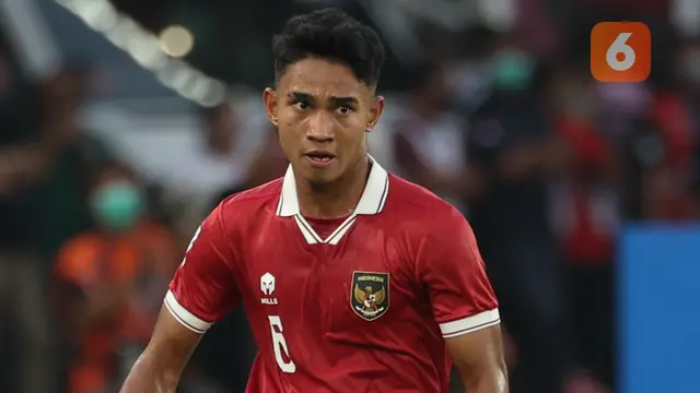 Pemain Timnas Indonesia Marselino Ferdinan